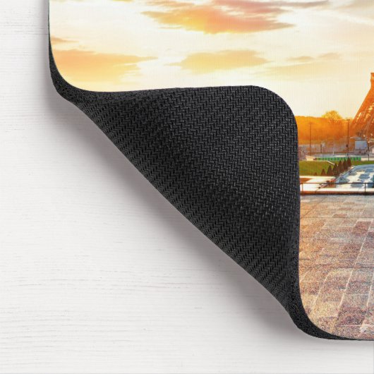 Eiffelturm, Paris, Frankreich Mousepad (Ecke)