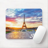 Eiffelturm, Paris, Frankreich Mousepad (Mit Mouse)