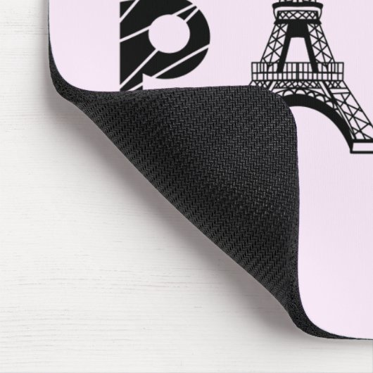 Eiffelturm Paris, Frankreich | Mousepad (Ecke)