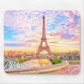 Eiffelturm, Paris, Frankreich Mousepad (Vorne)