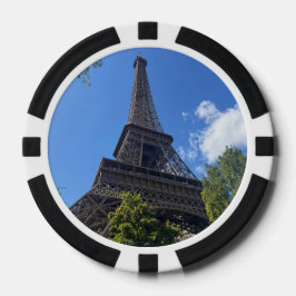 Eiffelturm, Paris, Frankreich  Pokerchips
