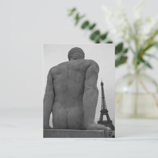 Eiffelturm, Paris Frankreich Postcard II Postkarte (Stehend Vorderseite)