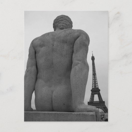 Eiffelturm, Paris Frankreich Postcard II Postkarte (Vorderseite)