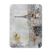 Eiffelturm. Paris, Frankreich Postcard Magnet (Vertikal)