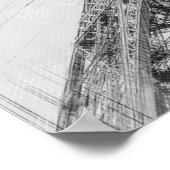 Eiffelturm, Paris, Frankreich Postcard Poster (Ecke)