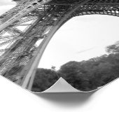 Eiffelturm, Paris, Frankreich Poster (Ecke)