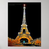 Eiffelturm, Paris, Frankreich Poster (Vorne)