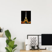 Eiffelturm, Paris, Frankreich Poster (Heimbüro)