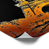 Eiffelturm, Paris, Frankreich Poster (Ecke)