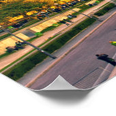 Eiffelturm, Paris. Frankreich. Poster (Ecke)