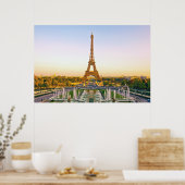 Eiffelturm, Paris. Frankreich. Poster (Küche)