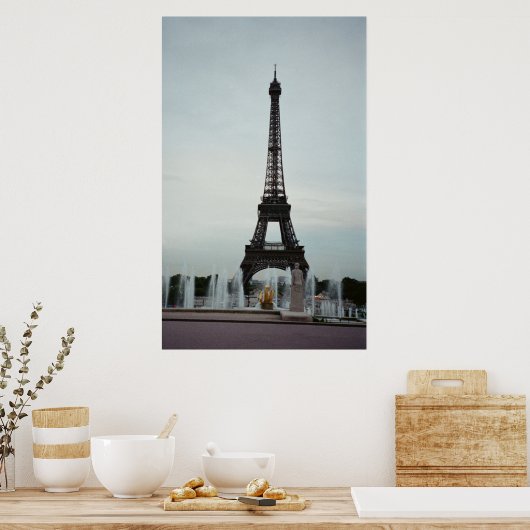 Eiffelturm - Paris, Frankreich Poster (Küche)