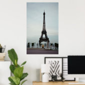 Eiffelturm - Paris, Frankreich Poster (Heimbüro)