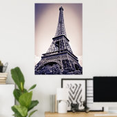 Eiffelturm, Paris, Frankreich Poster (Heimbüro)