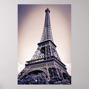 Eiffelturm, Paris, Frankreich Poster
