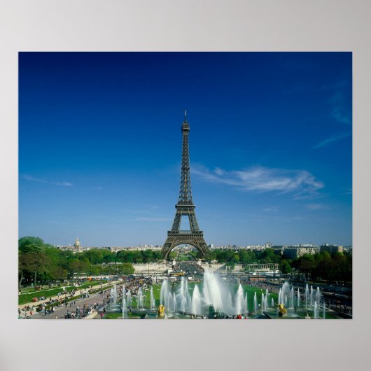Eiffelturm, Paris, Frankreich Poster (Vorne)