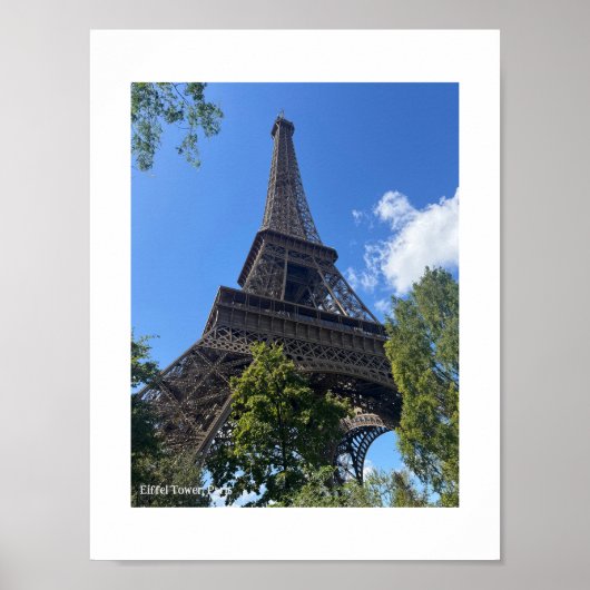 Eiffelturm, Paris, Frankreich Poster (Vorne)
