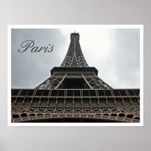 Eiffelturm, Paris, Frankreich Poster (Vorne)