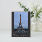 Eiffelturm, Paris Frankreich Postkarte (Stehend Vorderseite)