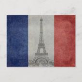 Eiffelturm, Paris Frankreich Postkarte (Vorderseite)