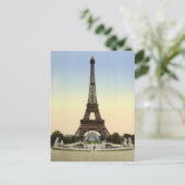 Eiffelturm, Paris, Frankreich Postkarte (Stehend Vorderseite)