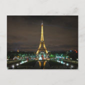 Eiffelturm. Paris, Frankreich Postkarte (Vorderseite)
