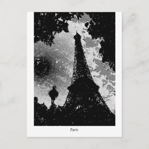 Eiffelturm. Paris, Frankreich Postkarte