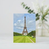 Eiffelturm - Paris Frankreich Postkarte (Stehend Vorderseite)