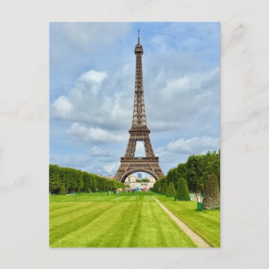 Eiffelturm - Paris Frankreich Postkarte (Vorderseite)
