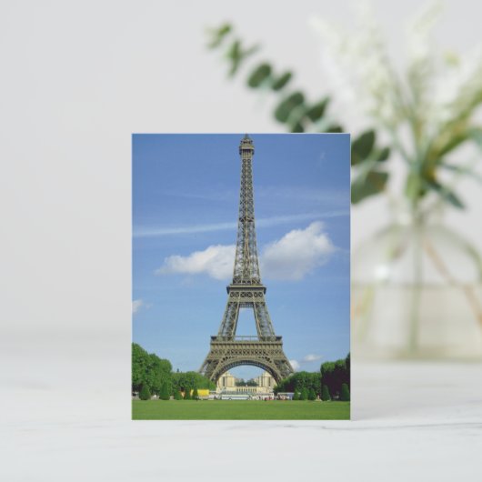 Eiffelturm, Paris, Frankreich Postkarte (Stehend Vorderseite)