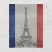 Eiffelturm, Paris Frankreich Postkarte (Vorderseite)