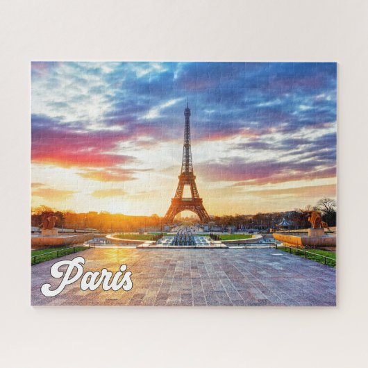 Eiffelturm, Paris, Frankreich Puzzle (Horizontal)