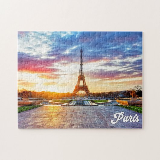 Eiffelturm, Paris, Frankreich Puzzle (Horizontal)