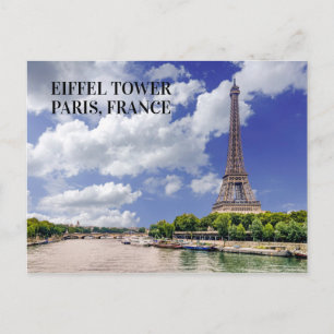 Eiffelturm Paris Frankreich Seine Postkarte