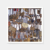 Eiffelturm. Paris. Frankreich. Servietten (Vorderseite)