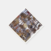 Eiffelturm. Paris. Frankreich. Servietten (Ecke)