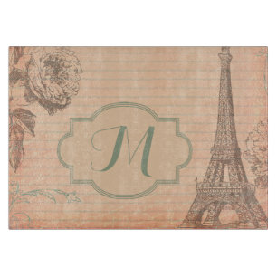 Eiffelturm Paris Frankreich Shab Schneidebrett