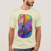Eiffelturm, Paris, Frankreich T-Shirt (Vorderseite)