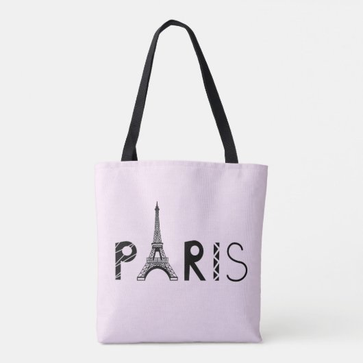 Eiffelturm Paris, Frankreich | Tasche (Rückseite)