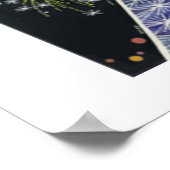Eiffelturm Paris, Geschenk für Reisende Poster (Ecke)