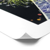 Eiffelturm Paris, Geschenk für Reisende Poster (Ecke)