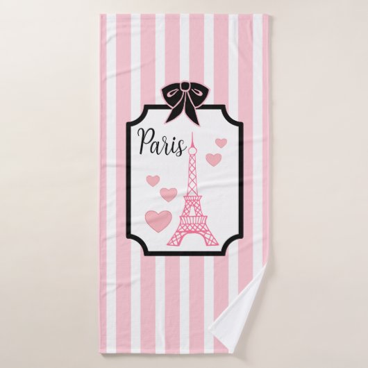 Eiffelturm Paris Handtuch-Set Badhandtuch Set (Badehandtuch)