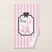 Eiffelturm Paris Handtuch-Set Badhandtuch Set (Handtuch)