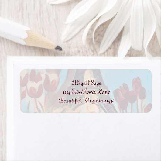 Eiffelturm, Paris Iris, Tulips Blume Adresse (Insitu)