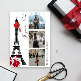 Eiffelturm Paris Joyeux Weihnachten 3 Foto Weihnac