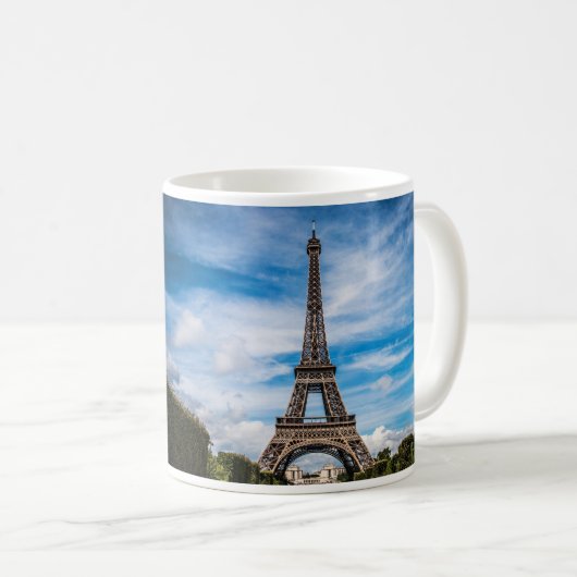 Eiffelturm, Paris Kaffeetasse (VorderseiteRechts)