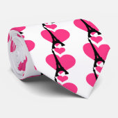 Eiffelturm Paris Krawatte (Gerollt)