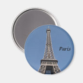 Eiffelturm, Paris Magnet (Vorderseite/Rückseite)