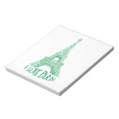 Eiffelturm.Paris Notizblock (Rotiert)