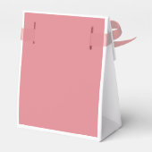 Eiffelturm Paris Pink Gastgeschenk Boxes Geschenkschachtel (Rückseite)